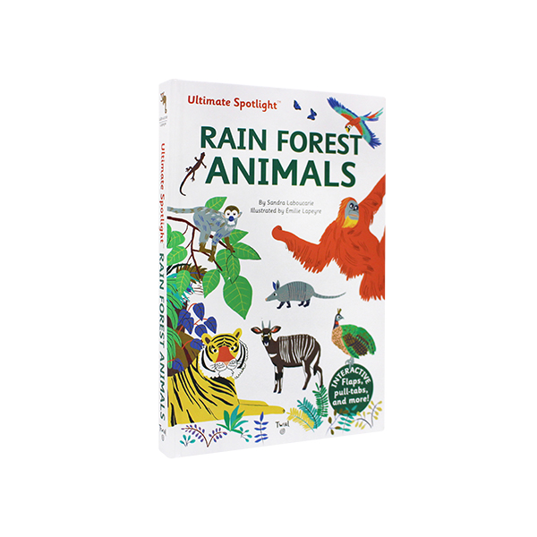Ultimate Spotlight : Rain Forest Animals - 하드커버북