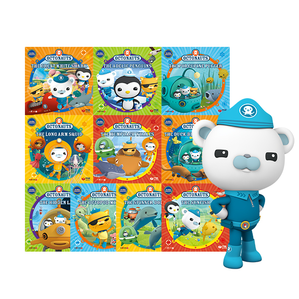 옥토넛 Octonauts Reading Adventure 10 Books Set (세이펜호환/QR음원 포함) - 페이퍼북