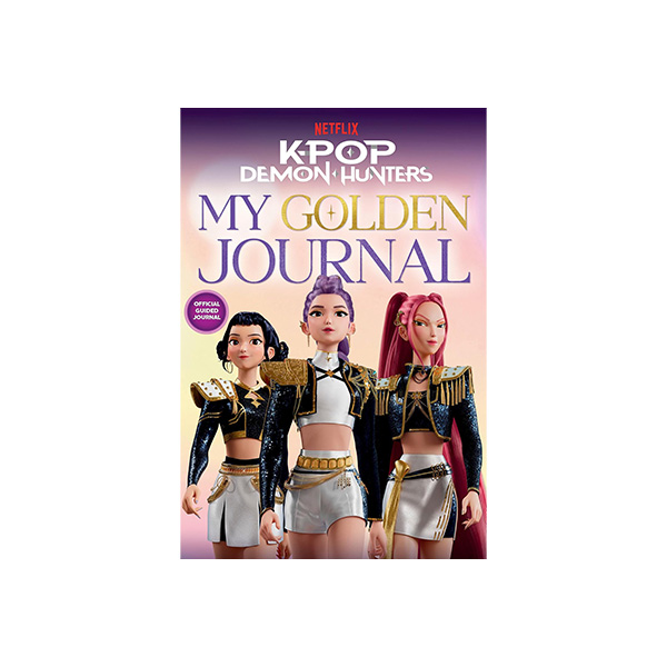 넷플릭스 시리즈 KPop Demon Hunters: My Golden Journal (Official Guided Journal) - 하드커버