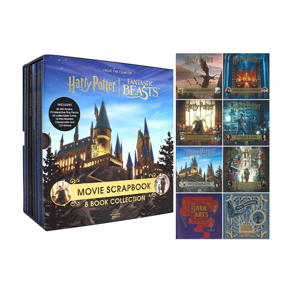 Harry Potter & Fantastic Beasts Movie Scrapbook 8 Book Collection