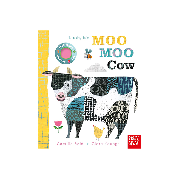 Look, It's Moo Moo Cow (Felt Flaps, Foil, Mirror) - 펠트 플랩북/보드북