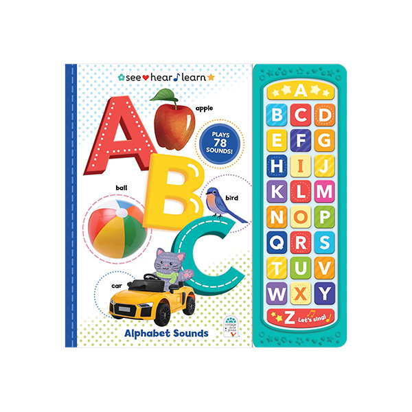 ABC: Alpabet Sounds (See Hear Learn! Plays 78 Sounds) - 사운드북/보드북