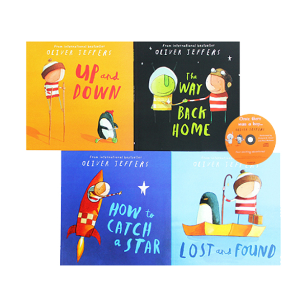Oliver Jeffers Classic Collection B+CD 4 Set - 페이퍼북