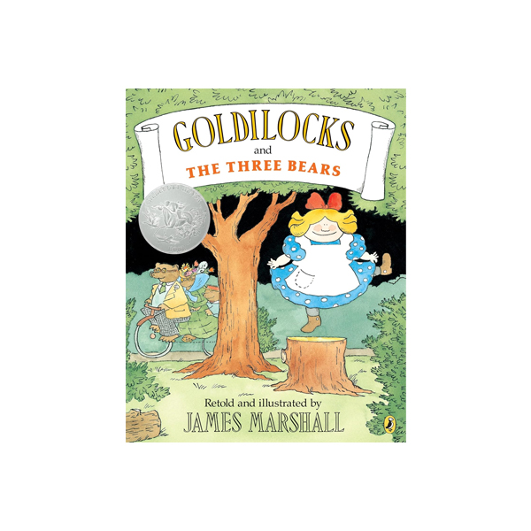 칼데콧 수상작 Goldilocks and the Three Bears - 페이퍼북