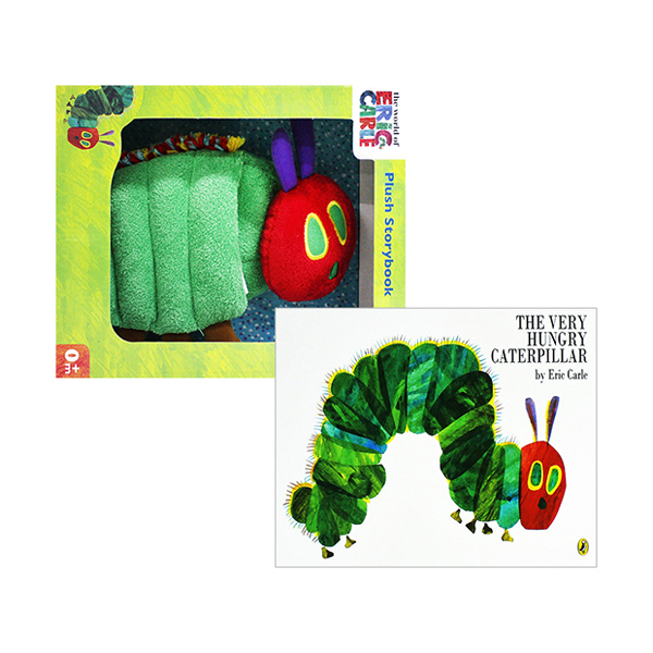 에릭칼 Very Hungry Caterpillar - 인형책&스토리북 세트