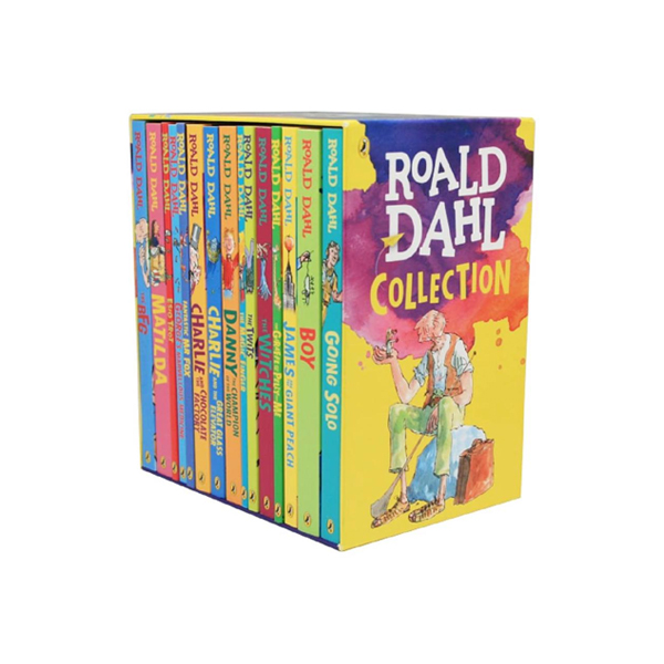 Roald Dahl Collection - 15 Paperback Book Boxed Set 2016 Edition