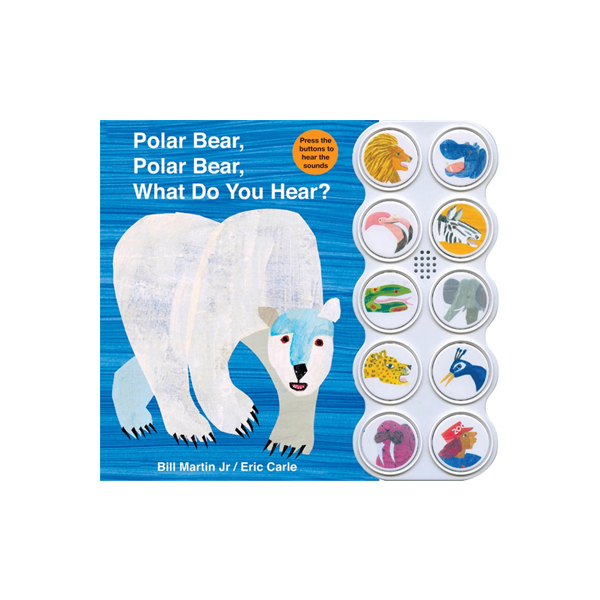 Polar Bear Polar Bear What Do You Hear Sound book - 사운드북