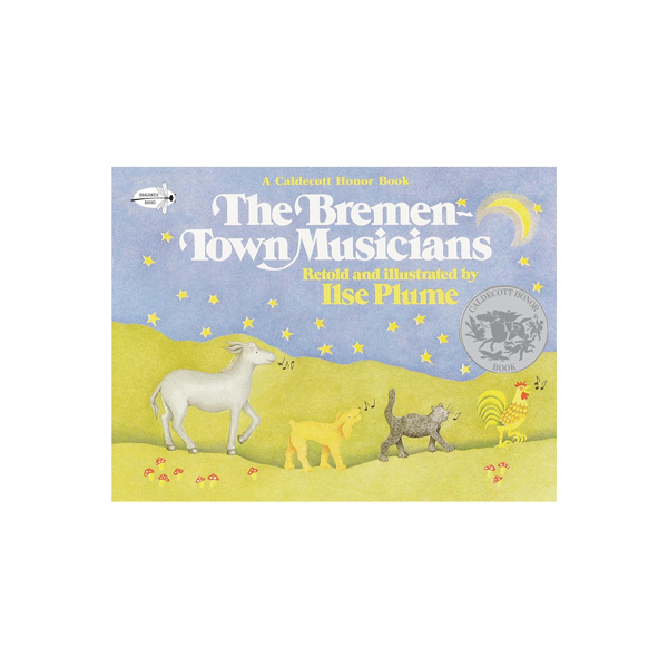 칼데콧 수상작 The Bremen-Town Musicians - 페이퍼북