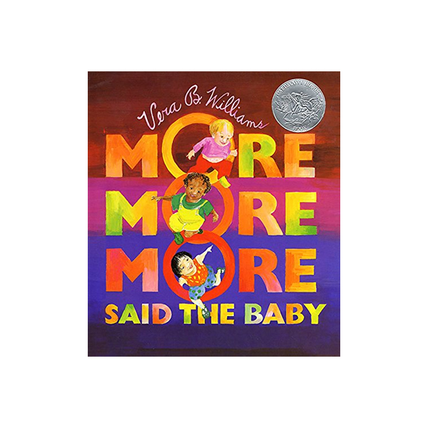 칼데콧 수상작 More More More, Said the Baby - 페이퍼북