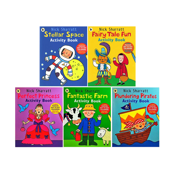 닉 샤렛 Activity Book 5종 세트