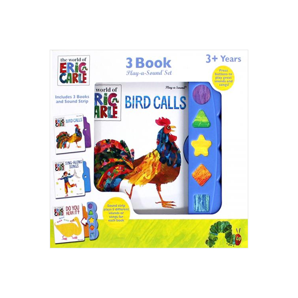 에릭칼 The World of Eric Carle 3 Book Play-a-Sound Set - 사운드북