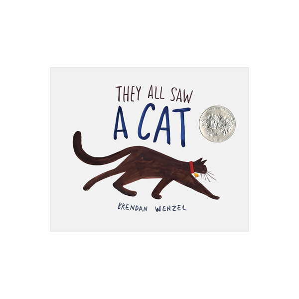 칼데콧 수상작 They All Saw a Cat - 하드커버북