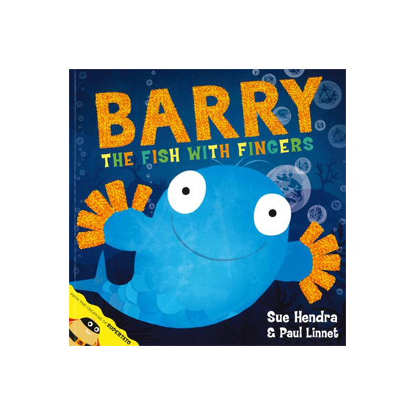 수 핸드라 Barry the Fish with Fingers - 페이퍼북