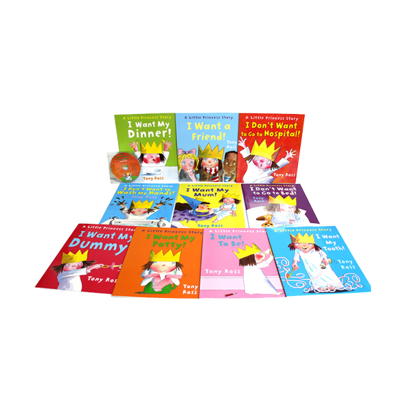 Little Princess Audio Set 10Books+CD