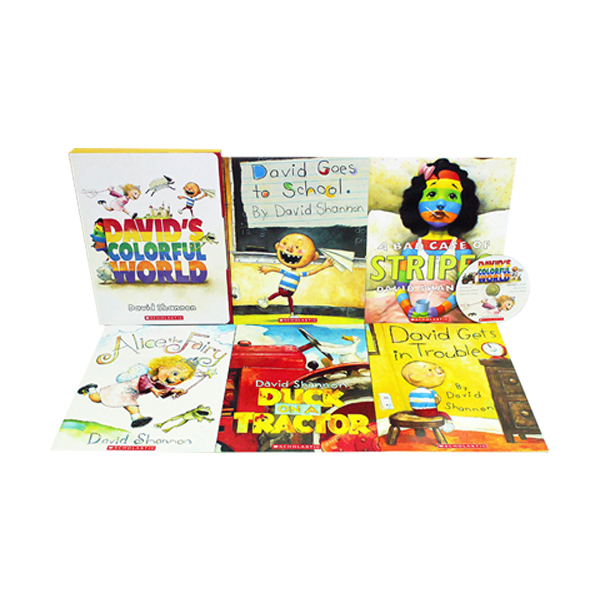 Davids Colorful World (with audio CD) - 스토리북 5권 세트