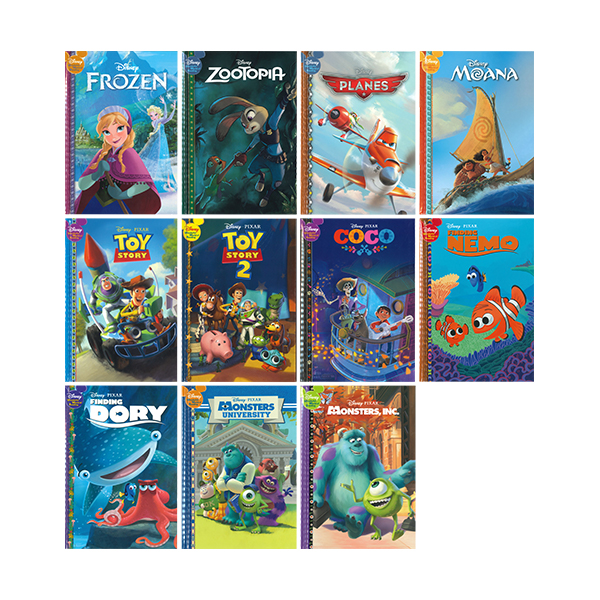 Disney Readers 11 Books Set - 하드커버북